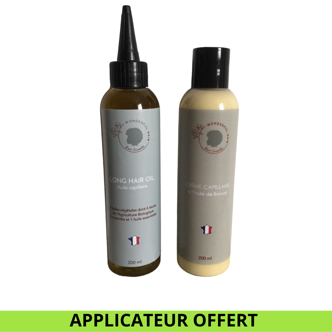 Kit Long hair Cream - Chevelure de rêve