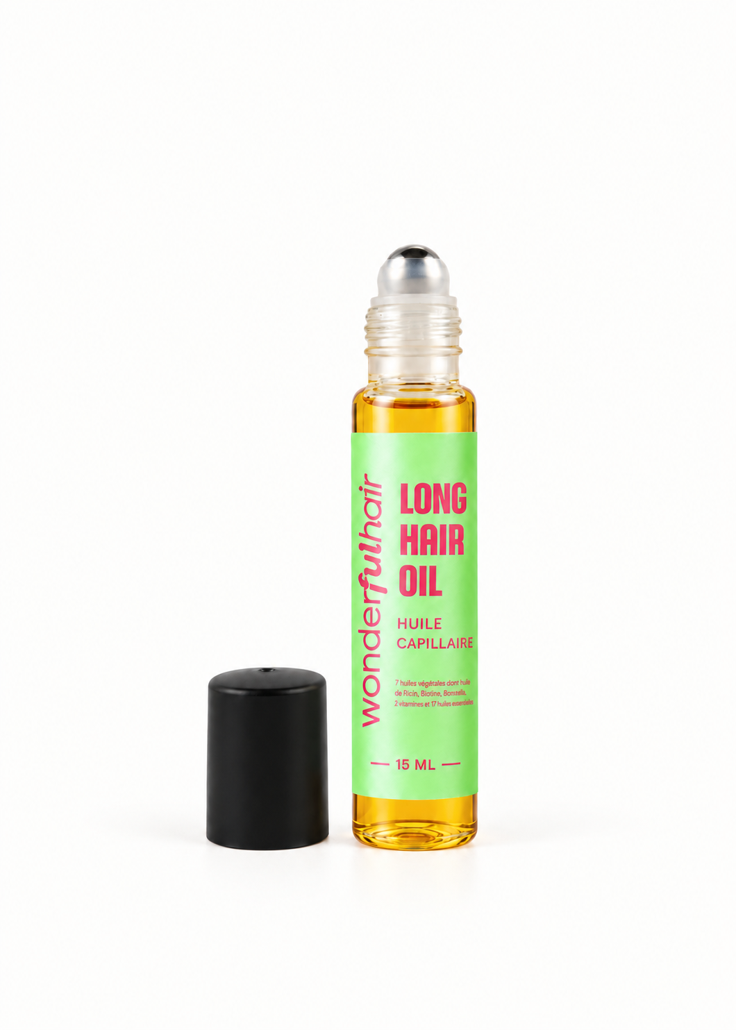 Roll-on huile accélératrice de pousse cheveux crépus - Baby hair boost oil 15ml - Wonderful hair