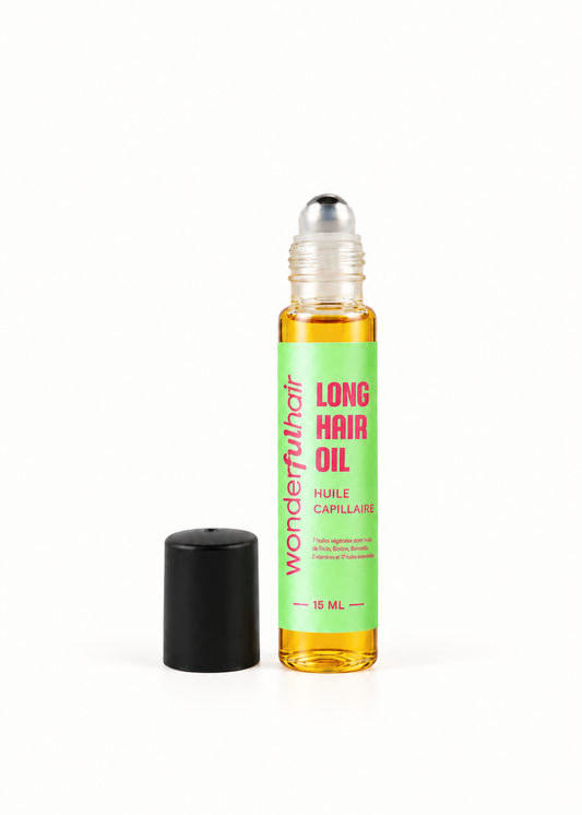 Roll-on huile accélératrice de pousse cheveux crépus - Baby hair boost oil 15ml - Wonderful hair