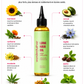 Huile nourrissante et pousse cheveux crépus - Élixir Long hair oil 200ml - Wonderful hair